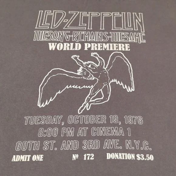 Led Zeppelin graphic tee XXL - Picture 4 of 6
